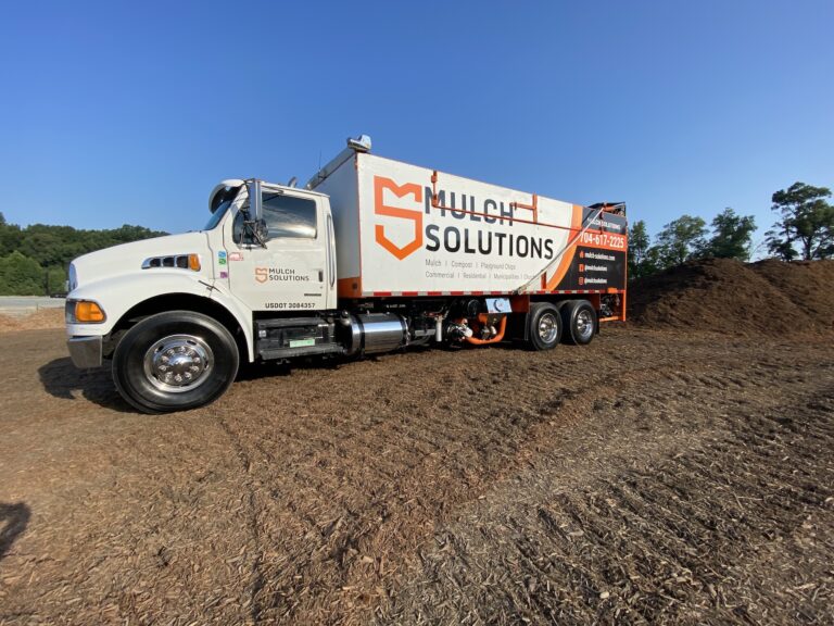 Mulch Albemarle NC Mulch Blowing Services