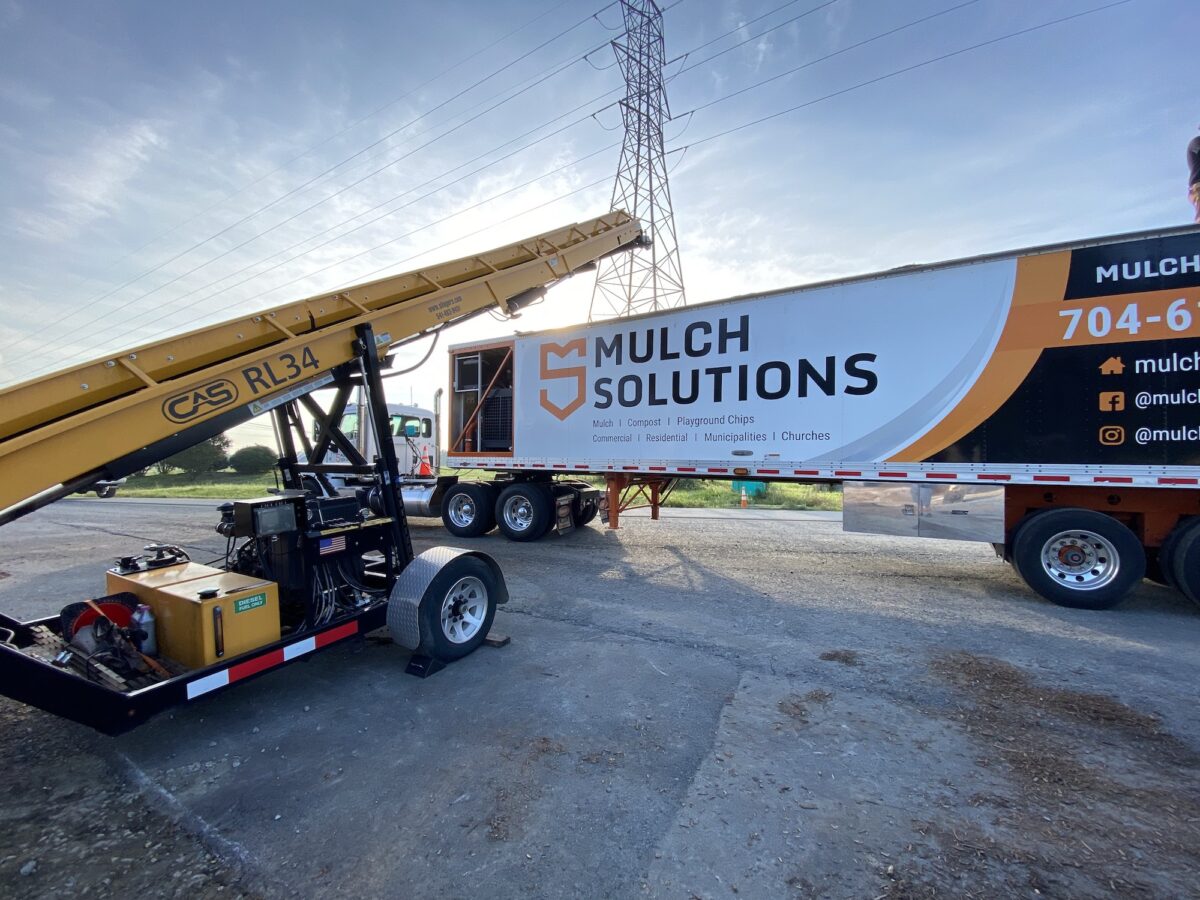 Mulch Gastonia NC Mulch Blowing Services Gastonia NC