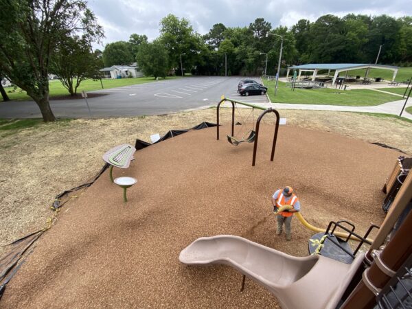 playground mulch services charlotte nc